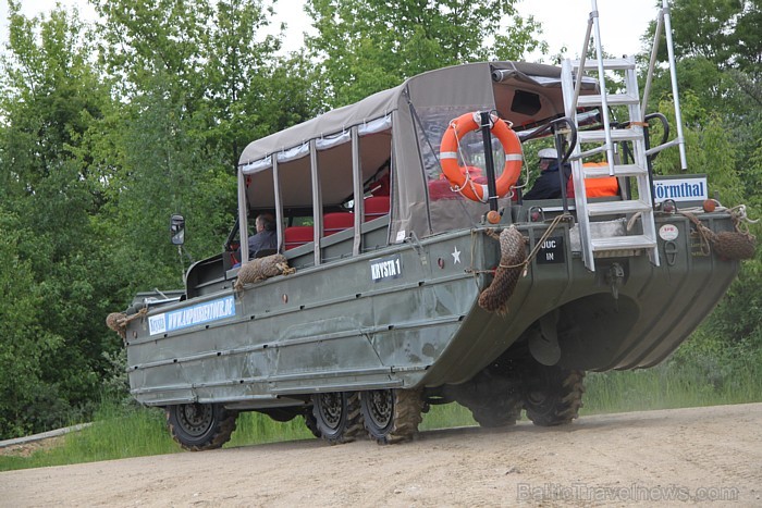 Leipzigi kutsub maa ja vee seiklus sõjalise amfiibsed kohta www.amphibientour.de