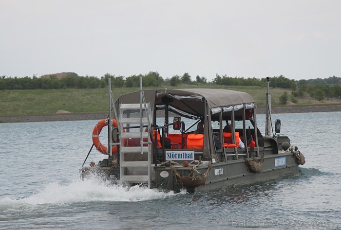 Leipzigi kutsub maa ja vee seiklus sõjalise amfiibsed kohta www.amphibientour.de