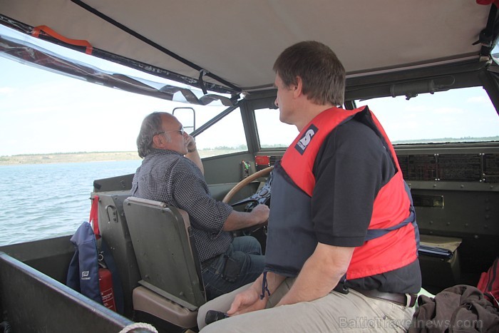 Leipzigi kutsub maa ja vee seiklus sõjalise amfiibsed kohta www.amphibientour.de